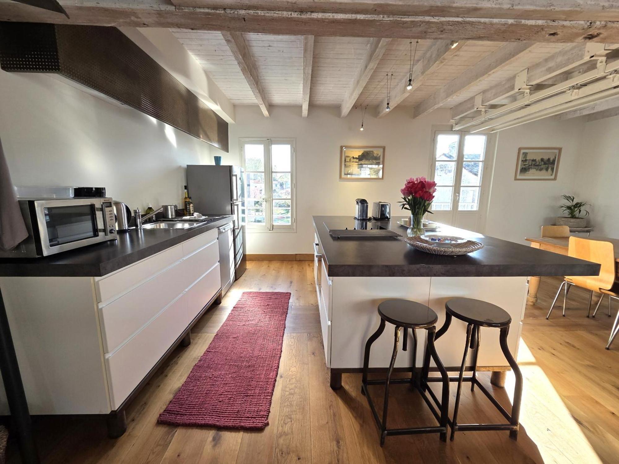 דירות ז'רנק Quai 3 Loft Moderne Et Lumineux Les Pieds Dans L'Eau מראה חיצוני תמונה