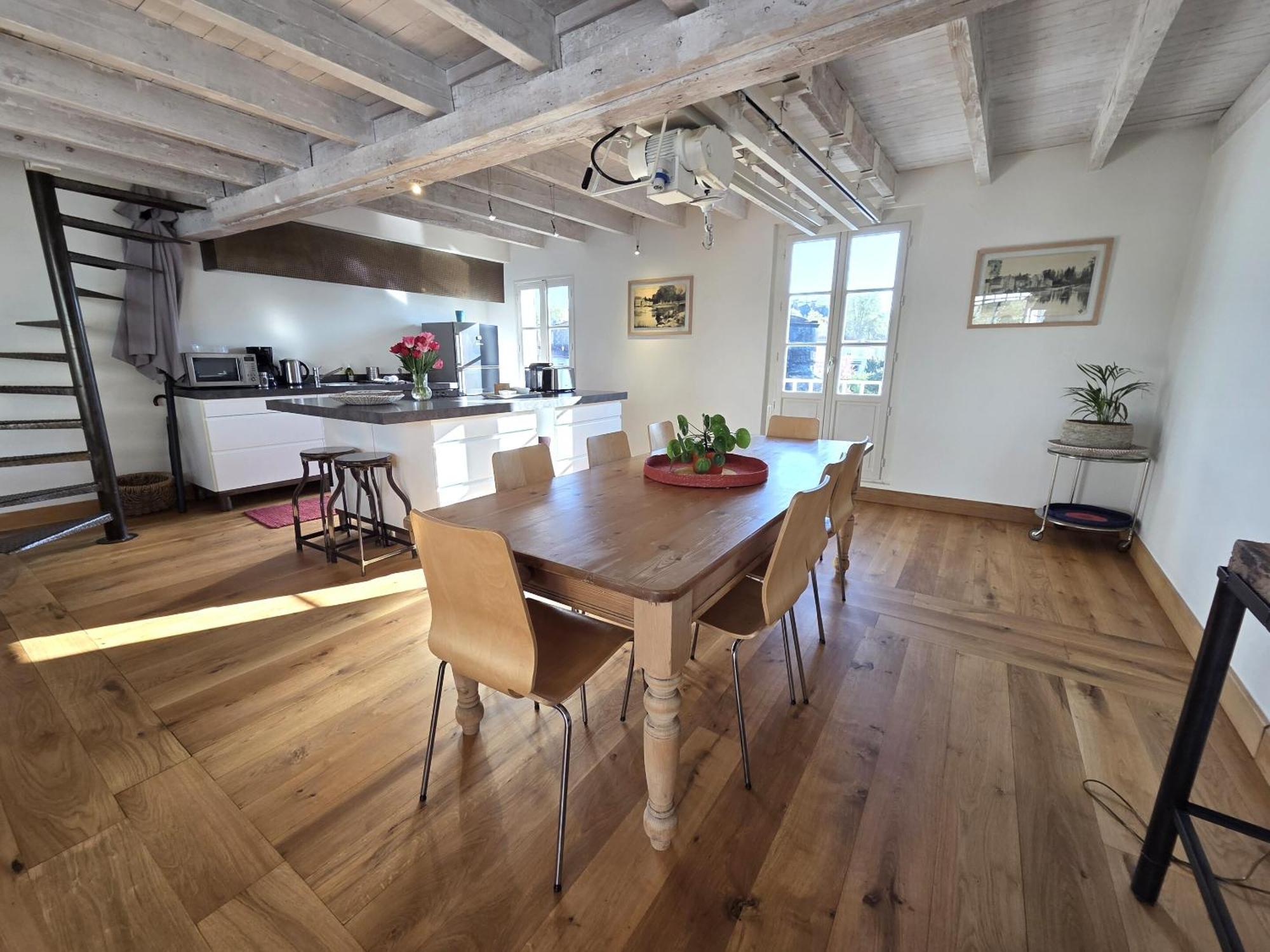 דירות ז'רנק Quai 3 Loft Moderne Et Lumineux Les Pieds Dans L'Eau מראה חיצוני תמונה