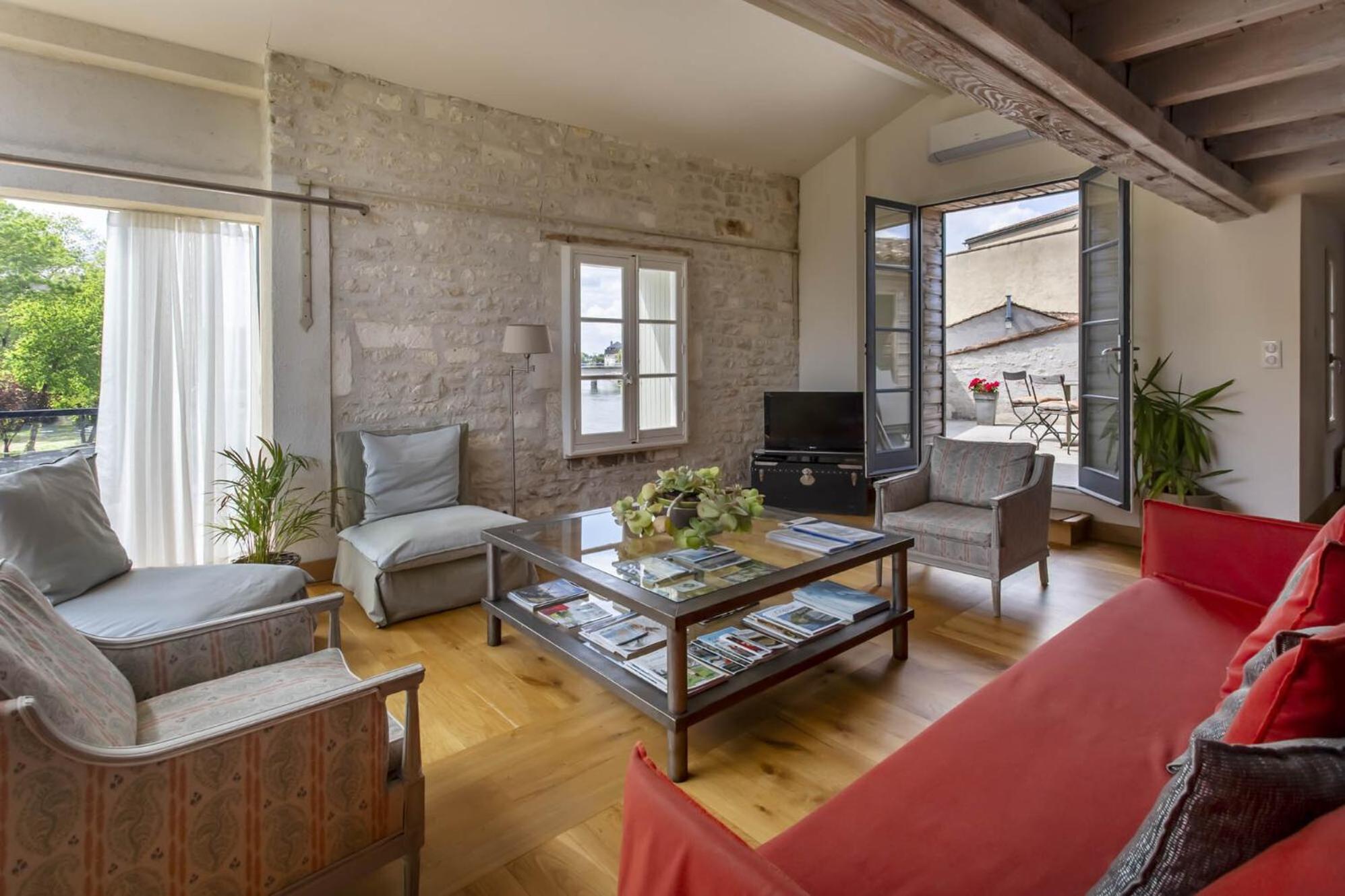 דירות ז'רנק Quai 3 Loft Moderne Et Lumineux Les Pieds Dans L'Eau מראה חיצוני תמונה